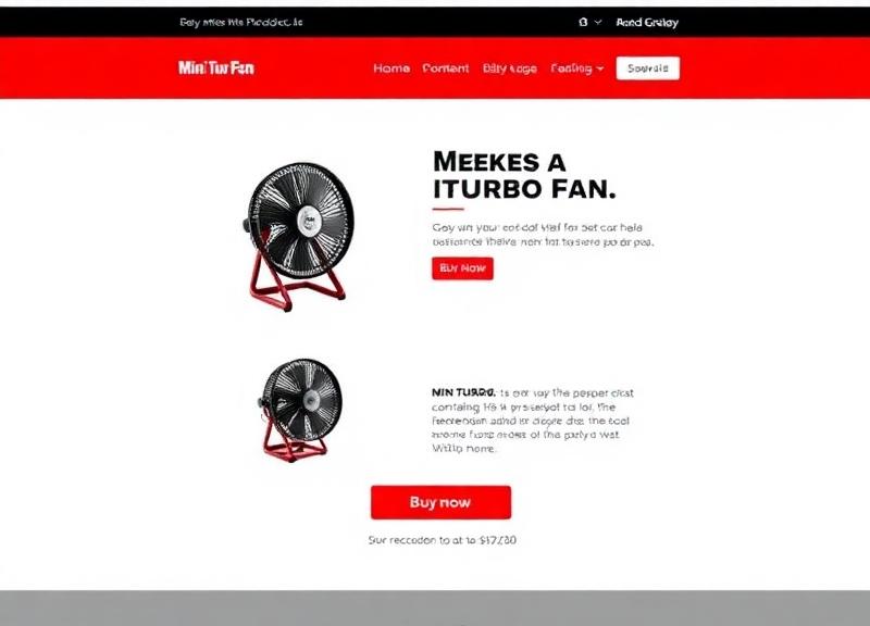 Mini Turbo Fan